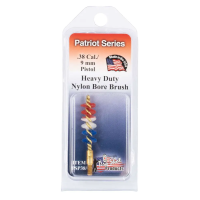 Pro-Shot PSP38/9 Pistol Bore Brush Patriot .38,9mm Brass Core Nylon Bristle (Red, White, Blue)