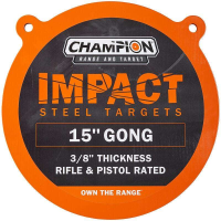 Impact Steel 15 Gong Rifle Rated Sticker