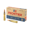 Frontier Cartridge FR260 Rifle  5.56x45mm NATO 62 gr Full Metal Jacket (FMJ) 20rd Box