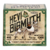Hevishot 19006 Hevi-Bismuth Waterfowl 410 Gauge 3 9/16 oz 6 Shot 25 Bx/ 10 Cs