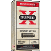 Winchester USA45CB Super-X Cowboy Action .45 Colt (LC) 250 Gr Lead Flat Nose (LFN) 50 rd Box