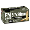 FN 10700032 GUNR SS201 5.7x28mm 40 Gr Full Metal Jacket (FMJ) 50rds