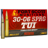 Fort Scott Munitions 30-06 168 gr Tumble Upon Impact (TUI) 20rd Box