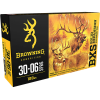 Browning Ammo B192430061 BXS 30-06 Springfield 180 gr Terminal Tip 20 Bx/ 10 Cs