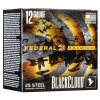 Federal PWBX1422 Black Cloud FS Steel 12 Gauge 3 1 1/4 oz 2 Shot 25 Bx/ 10 Cs