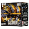 Federal PWBXH143BB Black Cloud FS Steel High Velocity 12 Gauge 3 1 1/8 oz BB Shot 25 Bx/ 10 Cs