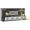 Fiocchi 45T500 Defense Dynamics .45 ACP 230 Gr JHP 50rds