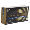 FEDERAL LE PREMIUM HST 45ACP 230GR JHP AMMUNITION 50rd BOX