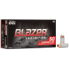 CCI 3597 Blazer 10mm AUTO 200 Gr Total Metal Jacket (TMJ) Aluminum Case 50 rd Box