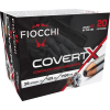 Fiocchi 38CCWA CovertX  38Special +P 125gr Jacketed Hollow Point 20 Per Box/10 Case