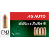 Sellier &amp; Bellot SB45A Handgun  45 ACP 230 gr Full Metal Jacket (FMJ) Rifle Ammunition 50 rd BOX