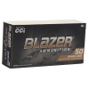 CCI 5221 Blazer Brass 10mm Auto 180gr Full Metal Jacket (FMJ) Ammunition 50rd Box