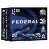 Federal S45SJT1 Syntech Defense 45 ACP 205 gr Segmented Jacketed Hollow Point (SJHP) 20 Bx/ 10 Cs