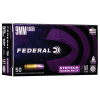 Federal AE9SJ3 Syntech Training Match 9mm 147 Gr Jacket Flat Nose 50 rd Box