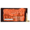 HSM 300BLK4N Match  300 Blackout 220 gr Hollow Point Boat Tail (HPBT) 20 Bx/ 10 Cs