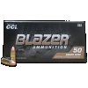 CCI Blazer Brass 9mm, 124gr FMJ, 50rd Box