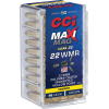 CCI 972CC Maxi-Mag  22 Mag 46 gr Polymer Coated Segmented Hollow Point 50 Bx/ 40 Cs