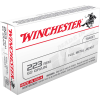Winchester Ammo USA223R3 USA  223 Rem 62 gr Full Metal Jacket (FMJ) 20 Bx/ 50 Cs