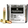 Federal 757 Game-Shok  22 Mag 50 gr Jacketed Hollow Point (JHP) 50 Bx/ 60 Cs