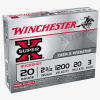 Winchester Ammo XB203VP Super-X  20 Gauge 2.75 20 Pellets 3 Buck Shot 15 Bx/ 10 Cs (Value Pack)