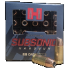Hornady Subsonic 9mm, 147gr XTP, 25rd Box