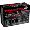 Winchester Ammo STLB1234 Long Beard XR Shot-Lok 12 Gauge 3 1 3/4 oz 4 Shot 10 Bx/ 10 Cs
