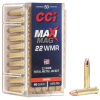 CCI 0023 Target &amp; Plinking Maxi-Mag 22 Mag 40 gr Total Metal Jacket (TMJ) 50rd BOX