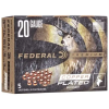 Federal P2563B Premium Vital-Shok 20 Gauge 2.75 20 Pellets 3 Buck Shot 5 Bx/ 50 Cs