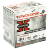 Winchester X204 Super-X High Brass 20 GA 2 3/4 1 oz #4 Shot 25 Bx/ 10 Cs