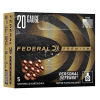 FEDERAL PREMIUM SHOTSHELL AMO 20GA 2-3/4 2 BUCK WITH FLITE CONTROL 5RD (10 BOX CASE)