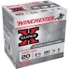 Winchester Ammo XU206 Super-X Game Load 20 Gauge 2.75 7/8 oz 6 Shot 25 Bx/ 10 Cs