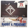 AMERICAN TACTICAL 20G GAME LOAD #4 1OZ 2.75 25RD BX 250RD CASE