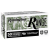 Remington Range, 9mm, FMJ, 115 Grain, 50 Rounds.