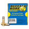 Buffalo Bore Ammunition 4D/20 Heavy  44 Rem Mag +P+ 340 gr Lead Flat Nose (LFN) 20 Bx/ 12 Cs