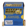 Buffalo Bore Ammunition 21B/20 Heavy  10mm Auto 180 gr Jacketed Hollow Point (JHP) 20 Bx/ 12 Cs