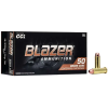 CCI 5204 Blazer Brass 38 Special 125 gr Full Metal Jacket (FMJ) 50 Bx/ 20 Cs