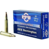 PPU PP223S Standard Rifle  223 Rem 55 gr Soft Point (SP) 20 Bx/ 50 Cs
