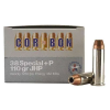 Cor-Bon  Self Defense  38 Special +P 110 gr Jacketed Hollow Point (JHP) 20 Bx/ 25 Cs