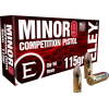 ELEY MINOR 9 COMPETITION 9MM 115GR FMJ 50RD 20BX/CS