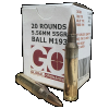 Global Ordnance M193 5.56x45mm, 55gr FMJ, 20rd Box