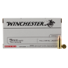 Winchester Ammo Q4318 USA  9mm NATO 124 gr Full Metal Jacket (FMJ) 50 Bx/ 10 Cs