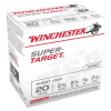 Winchester Ammo Super Target 20 Gauge 2.75 7/8 oz 7.5 Shot 25 Bx/ 10