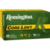 Remington Ammunition R250SV Core-Lokt  250 Savage 100 gr Core-Lokt Pointed Soft Point (PSPCL) 20 Bx/ 10 Cs