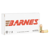 Barnes Bullets 32516   9mmLuger 124gr Sierra Jacketed Hollow Point 50 Per Box/10 Case