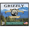 Grizzly Ammo GC357M15   357Mag 148gr Full Metal Jacket Flat Point 20 Per Box/10 Case