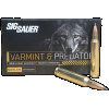 Sig Sauer Varmint &amp; Predator .223rem, 40gr Nosler Varmageddon, 20rd Box