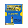 Buffalo Bore Ammunition 4B/20 Heavy  44 Rem Mag 300 gr Semi Jacketed Flat Point (SJFP) 20 Bx/ 12 Cs