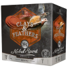 Clays &amp; Feathers 12 Gauge 2 3/4 1oz 3 Dram #7.5 Shot 1300 FPS 250 Rd Case