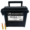 Scorpion 300 Blk 220gr SUBSONIC Ammunition 200 rd Can