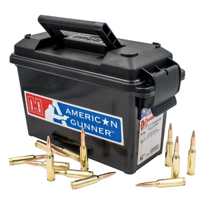 Hornady American Gunner Hollow Point 200 Round Can Rifle Ammunition